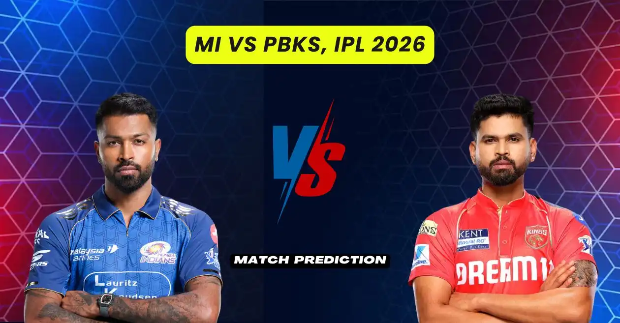 Predicción del partido MI vs PBKS, IPL 2026: ¿Quién ganará el partido de hoy entre Mumbai Indians y Punjab Kings?
