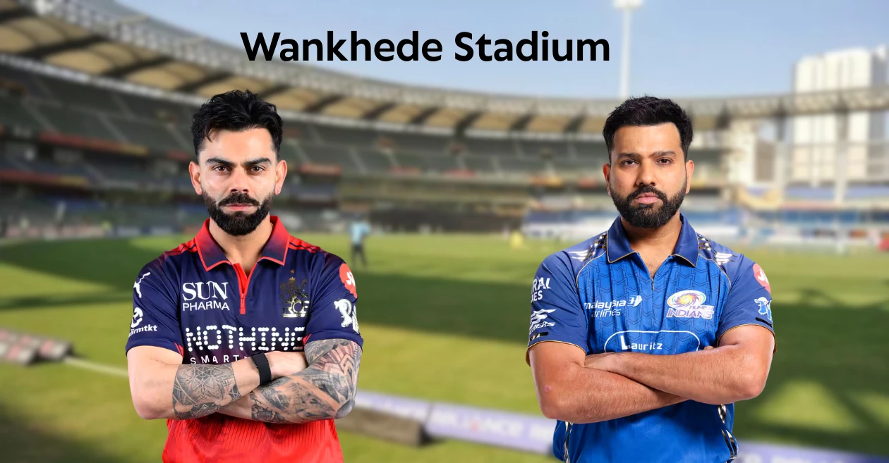 MI vs RCB, IPL 2026: informe previo del estadio Wankhede y pronóstico del tiempo en Mumbai