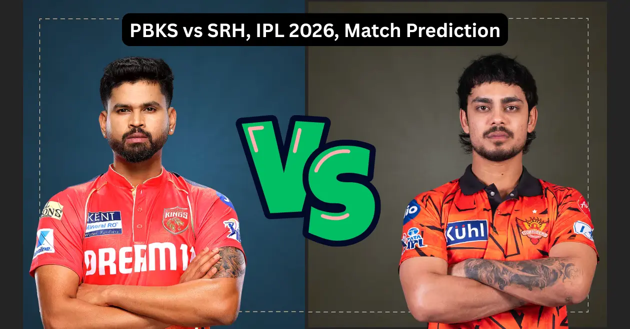 PBKS vs SRH, IPL 2026, predicción del partido: ¿Quién ganará el partido de hoy entre Punjab Kings y Sunrisers Hyderabad?