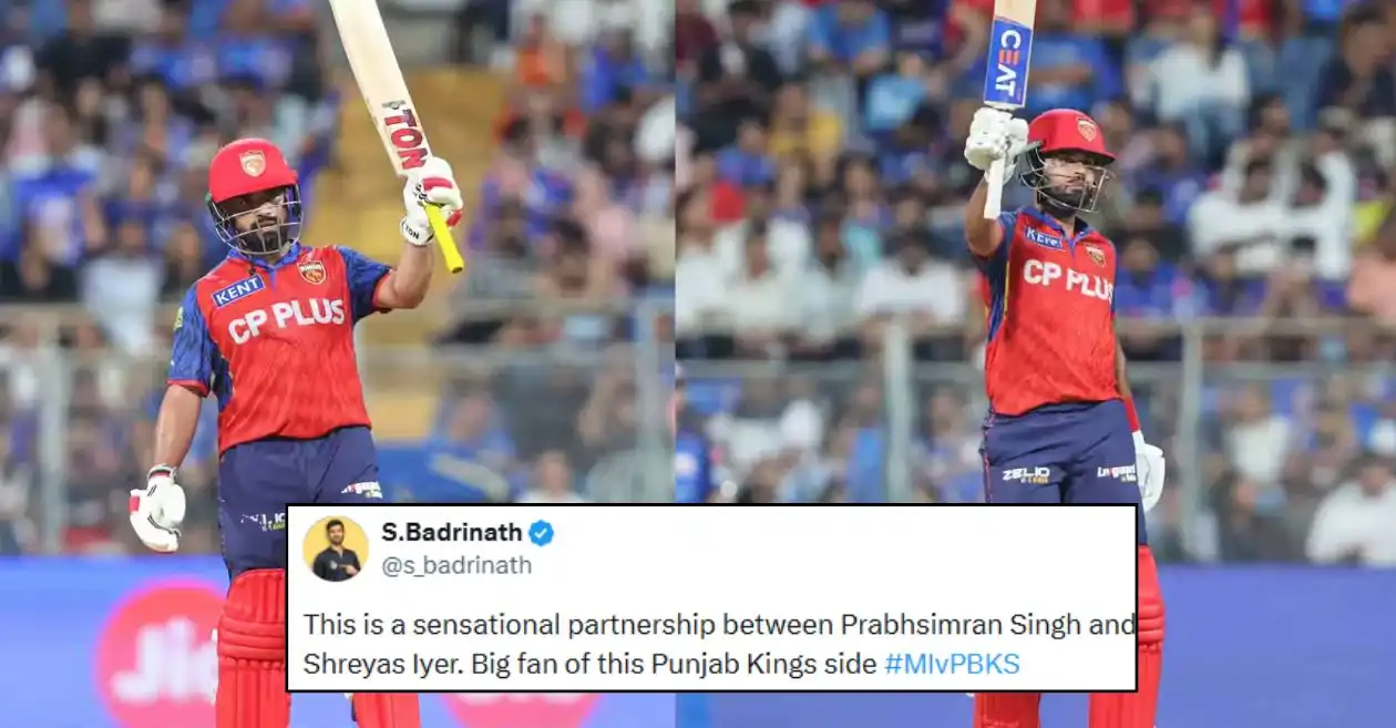 Los fanáticos se vuelven locos cuando Prabhsimran Singh y Shreyas Iyer ayudan a PBKS a perseguir 196 con facilidad contra MI en IPL 2026