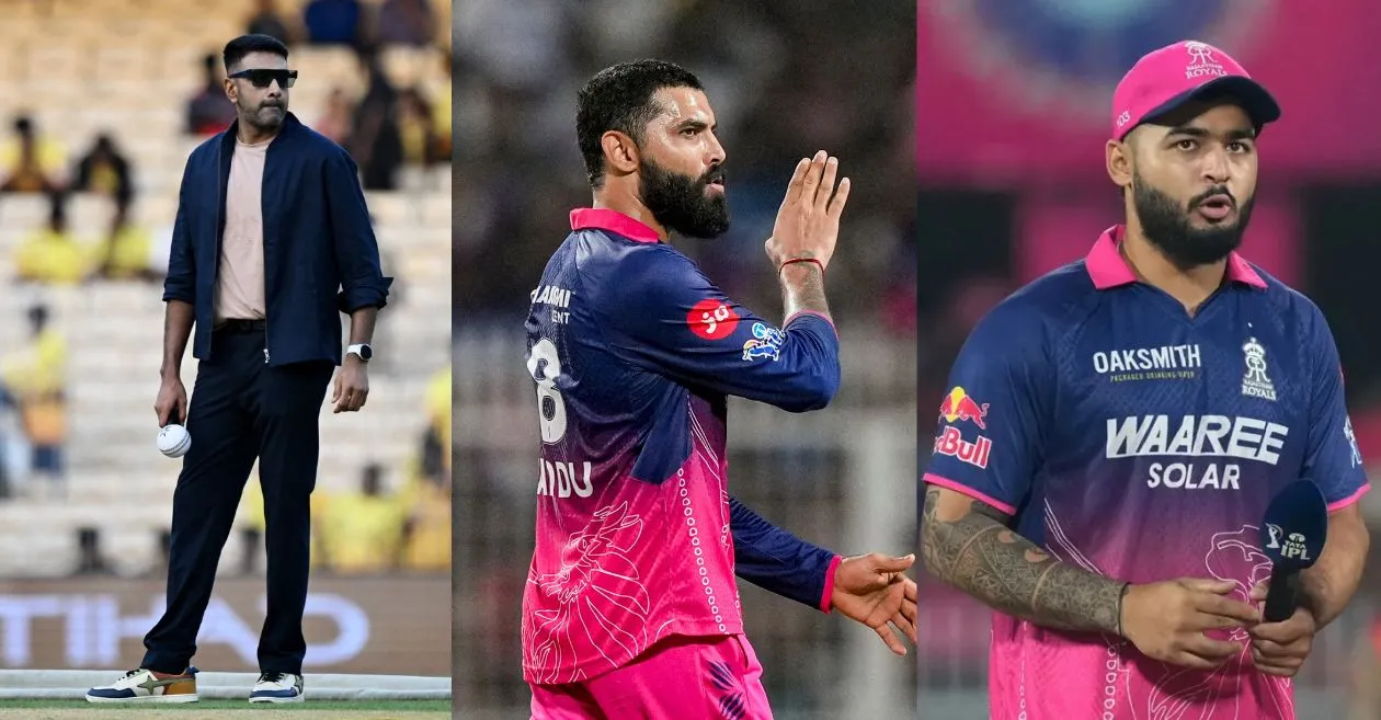 IPL 2026: Ravichandran Ashwin culpa a Riyan Parag por subutilizar a Ravindra Jadeja en el enfrentamiento entre KKR y RR
