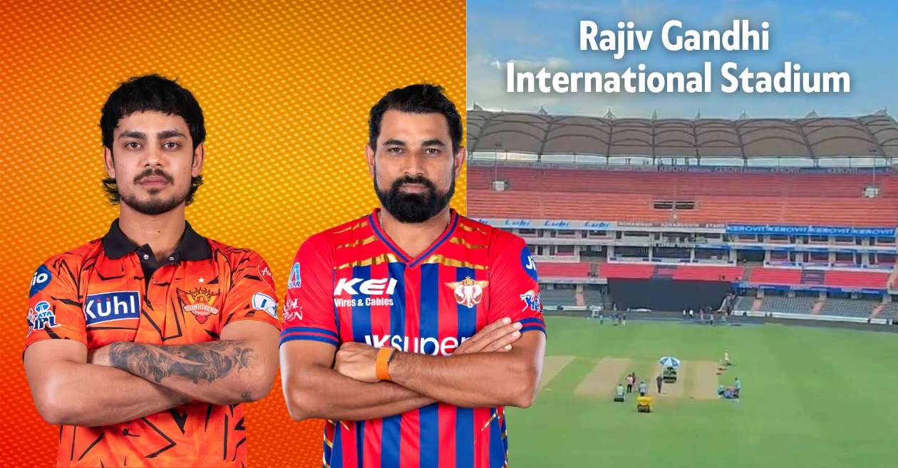 SRH vs LSG, IPL 2026: informe previo del estadio internacional Rajiv Gandhi y pronóstico del tiempo para Hyderabad