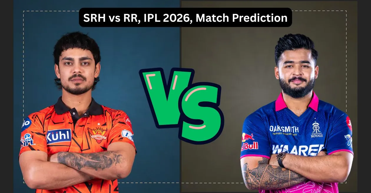 SRH vs RR, IPL 2026, predicción del partido: ¿Quién ganará el partido de hoy entre Sunrisers Hyderabad y Rajasthan Royals?