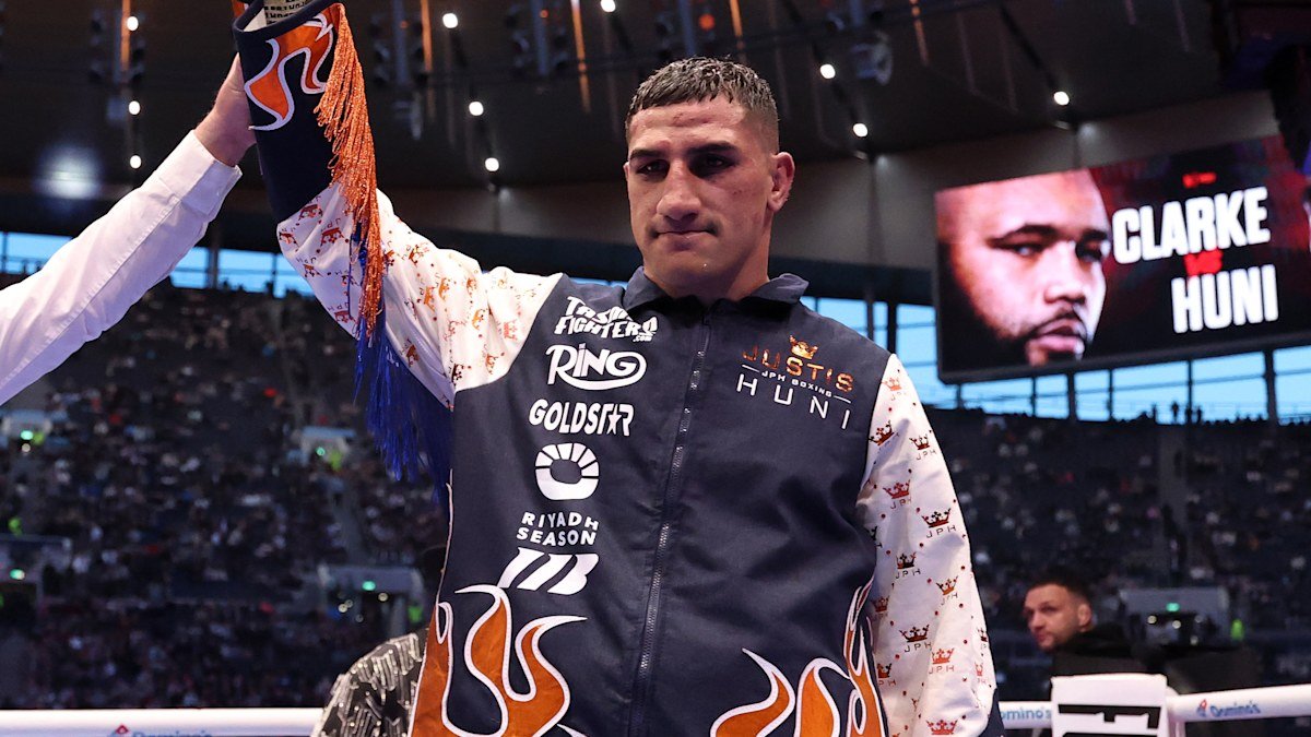 Justis Huni atrapado en una batalla legal entre promociones rivales, remontada sobre Frazer Clarke