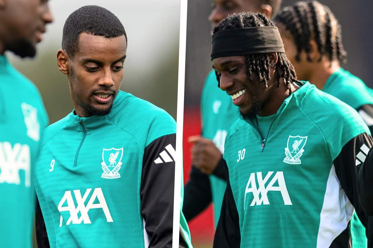 Isak regresa y Frimpong es visto en el equipo de entrenamiento de 20 hombres de la LFC