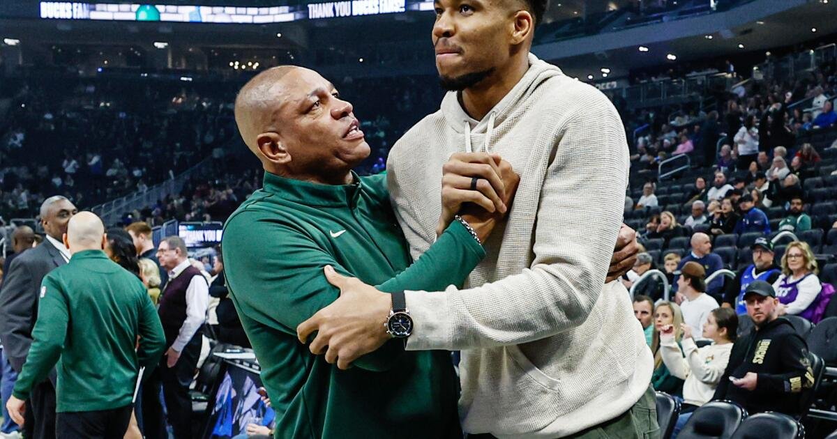 El entrenador de HOF, Doc Rivers, en Milwaukee. ¿Será Giannis Antetokounmpo el próximo?