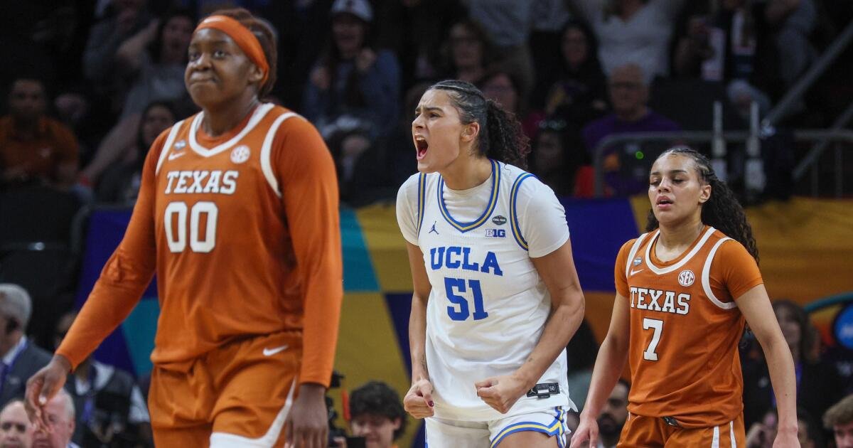 UCLA vence a Texas en la Final Four y se enfrentará a Carolina del Sur por el título